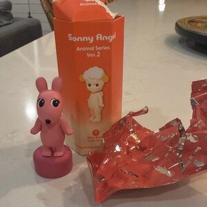 Sonny Angel Animal Series Ver.2 Pink Figure Rare Robby